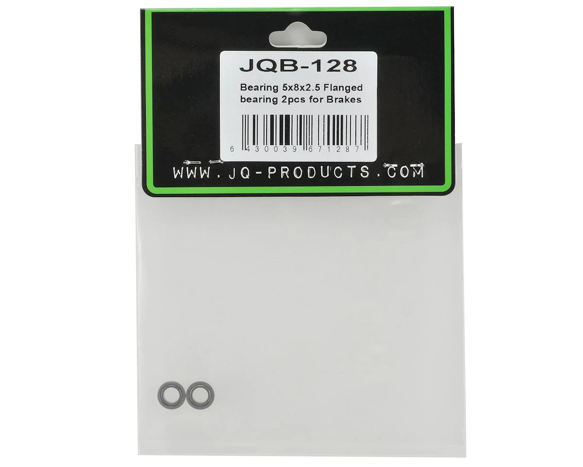 JQRacing 5x8x2.5mm Flanged Bearing Set (2) 4 JQRacing 5x8x2.5mm Flanged Bearing Set (2) - Image 2