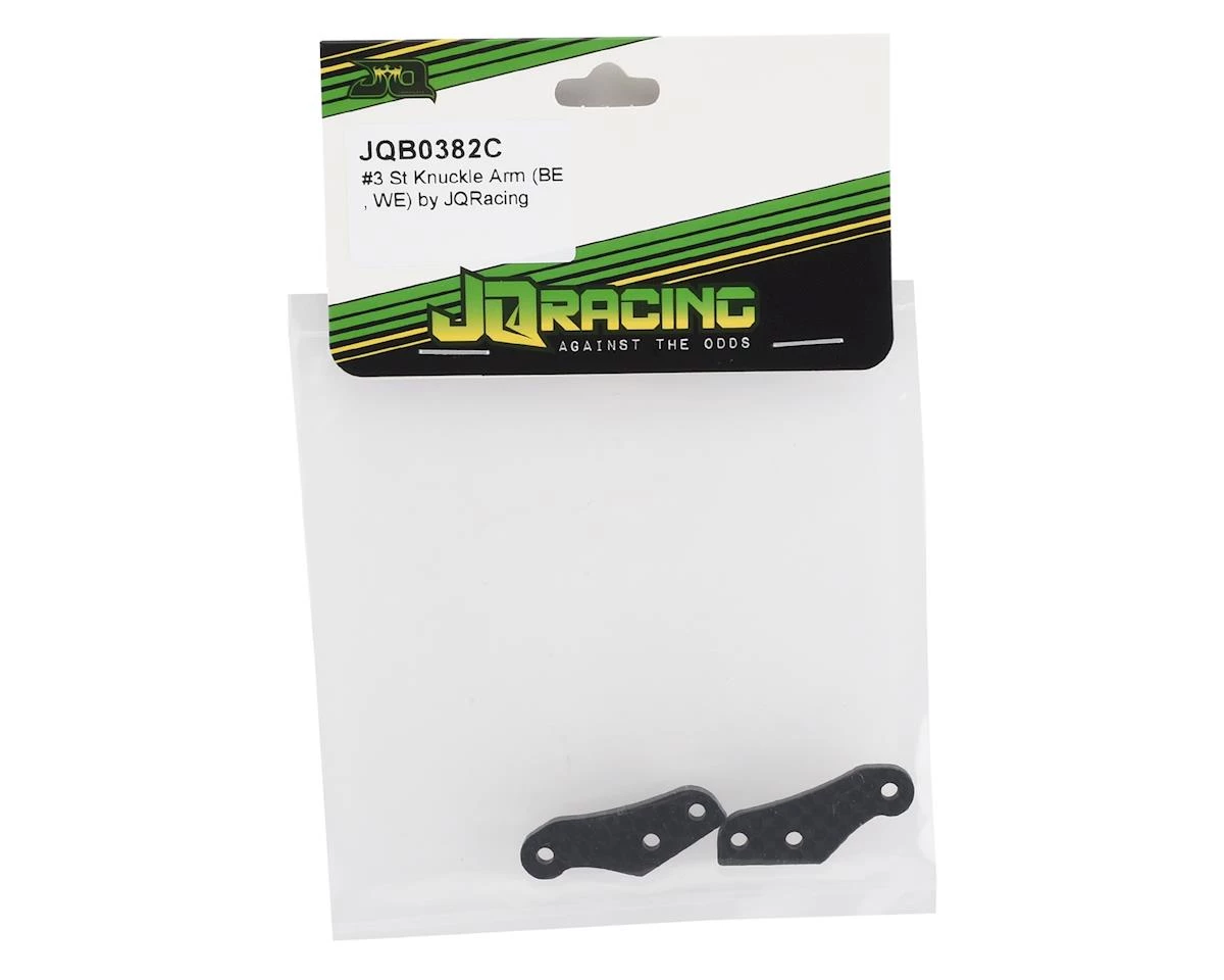 JQRacing Black Edition #3 Steering Knuckle Arm (2) 4 JQRacing Black Edition #3 Steering Knuckle Arm (2) - Image 2