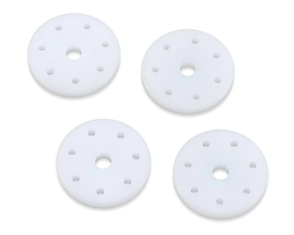 JQRacing 7-Hole 1.3mm Flat 16mm Shock Piston (4) 3 JQRacing 7-Hole 1.3mm Flat 16mm Shock Piston (4)