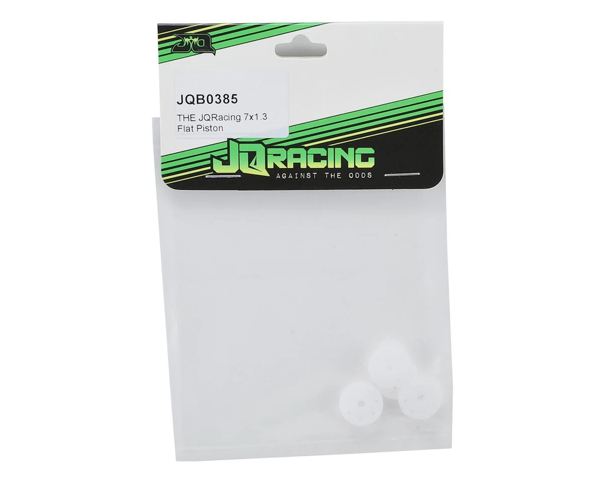 JQRacing 7-Hole 1.3mm Flat 16mm Shock Piston (4) 4 JQRacing 7-Hole 1.3mm Flat 16mm Shock Piston (4) - Image 2