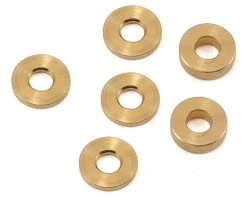 PSM 3x7.5mm Brass Spacer Set (Gold) (6)