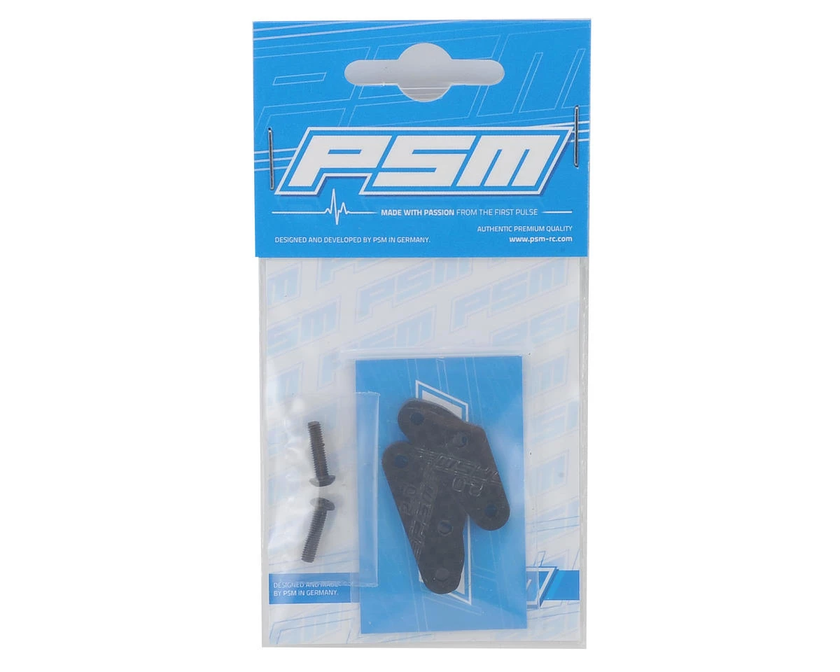 PSM RC8B3 3mm Carbon Steering Link Extension (2) (+2.0mm) 4 PSM RC8B3 3mm Carbon Steering Link Extension (2) (+2.0mm) - Image 2