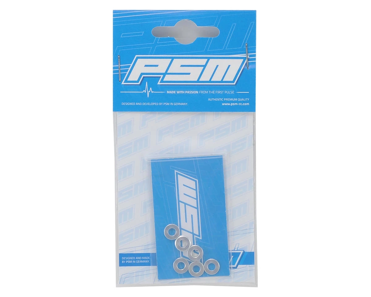 PSM MBX7 Aluminum Rear Hub Spacer Set (6) 4 PSM MBX7 Aluminum Rear Hub Spacer Set (6) - Image 2