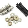 PSM Aluminum MBX7R EV2 Shock Standoff Set (Silver) (4)
