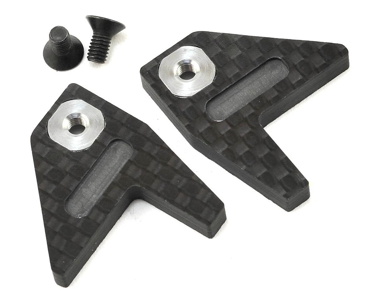 PSM YZ4 3mm Carbon Battery Centering Braces (2) 3 PSM YZ4 3mm Carbon Battery Centering Braces (2)