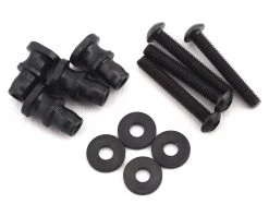 PSM Yokomo YZ2 & YZ4 Aluminum Shock Standoff Set (Grey)