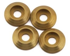 PSM Aluminum Reinforcement Washer (Gold) (4)